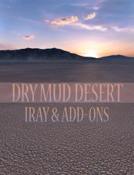 Dry Mud Desert Iray Addon